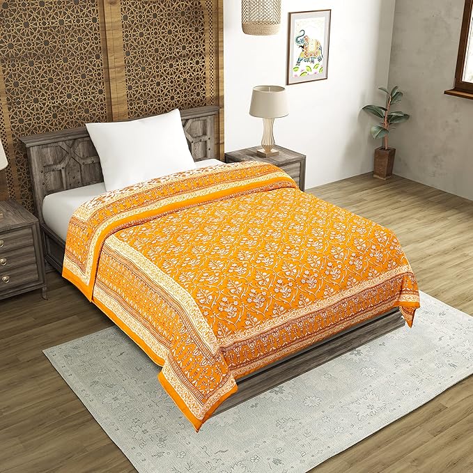 Single Bed Jaipuri Quilt