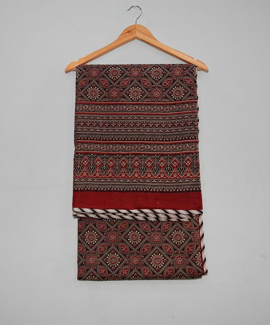 Handblock Cotton Dohar Single Bed 60x90 | 3 Layer Pure Cotton Falaline Lightweight Summer Blanket | Handmade by The Handblock Jaipur