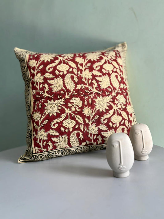 Premium South Cotton Cushion Covers Set – 16x16 Inches | Double-Sided Printed | Set of 5 Decorative Cushions