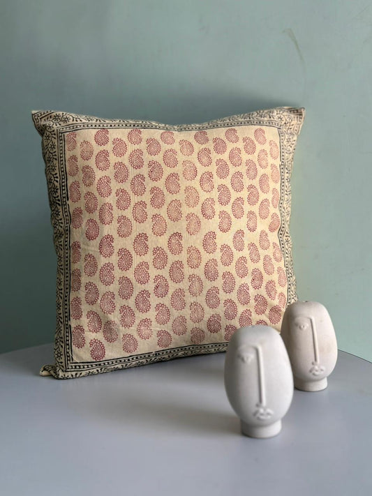 Premium South Cotton Cushion Covers Set – 16x16 Inches | Double-Sided Printed | Set of 5 Decorative Cushions